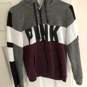 Victoria’s Secret Pink Zip-up Hoodie